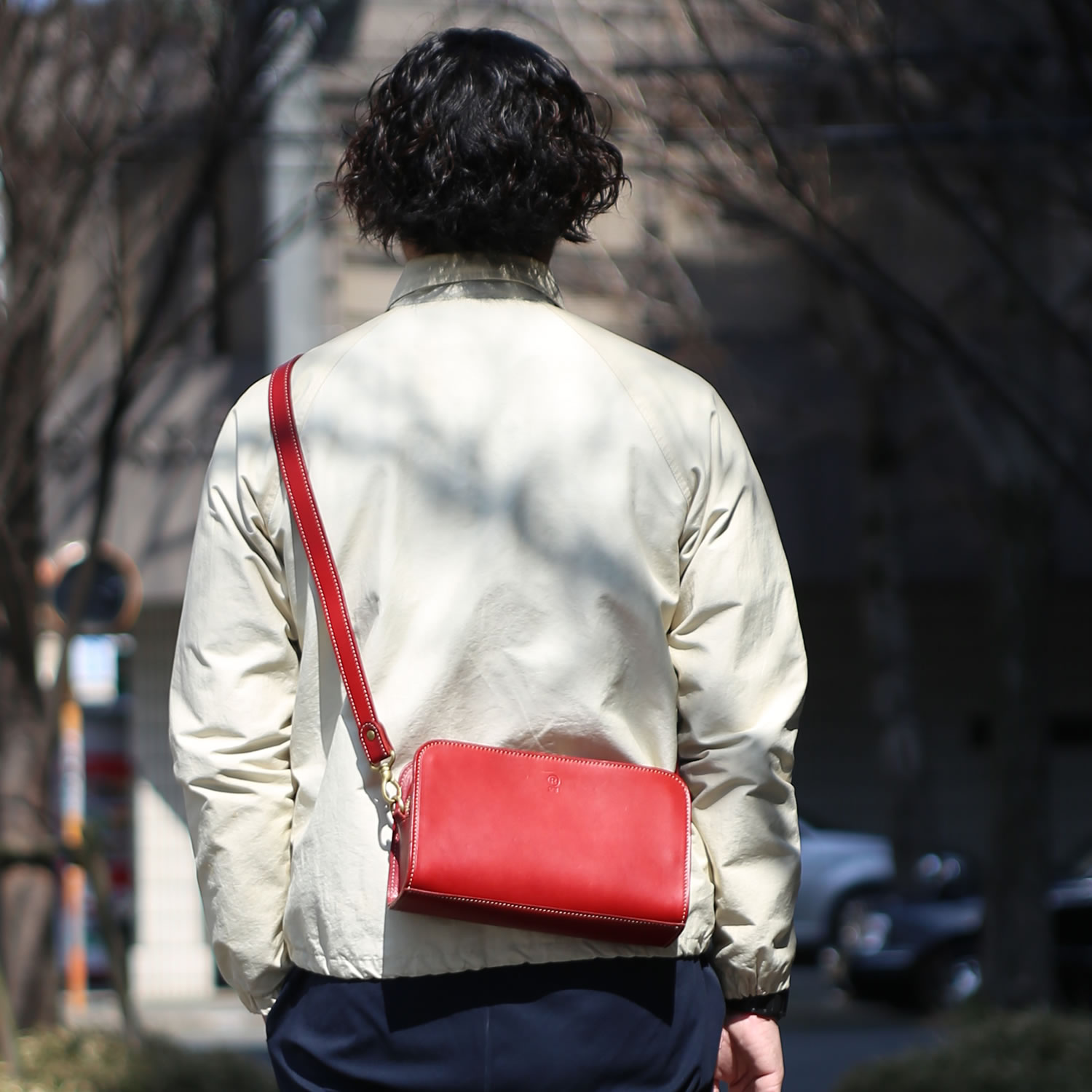 sutemachi cubic shoulder bag | 革工房のPorco Rosso(ポルコロッソ